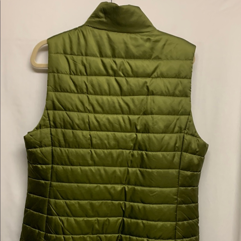 Jones of New York Green Quilted Puffer Vest - Picture 6 of 6